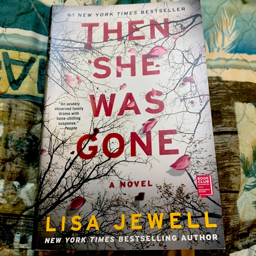 Like new condition paperback copy of Then She Was Gone by Lisa Jewell